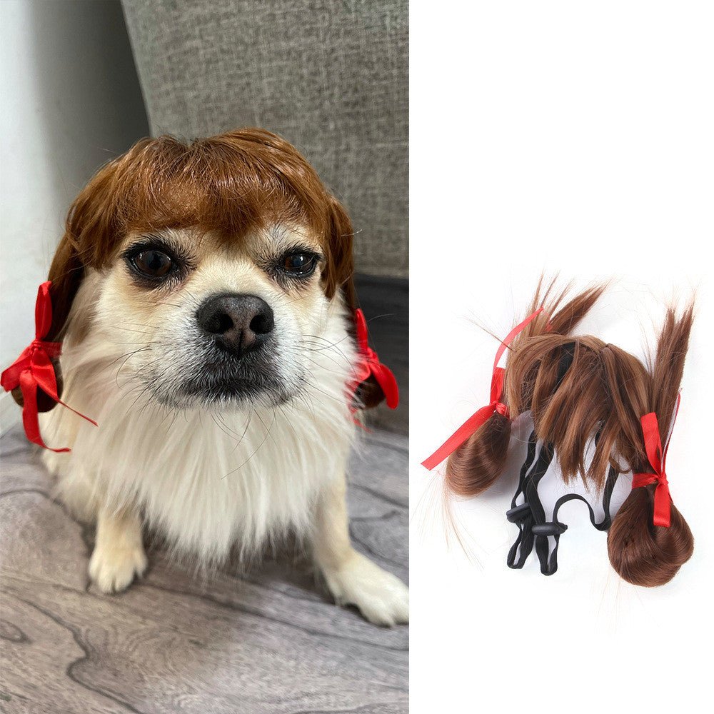Halloween Christmas Wig Pet Hair Accessories - SUPERNEOVONAMy Store 4