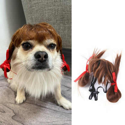 Halloween Christmas Wig Pet Hair Accessories - SUPERNEOVONAMy Store 4