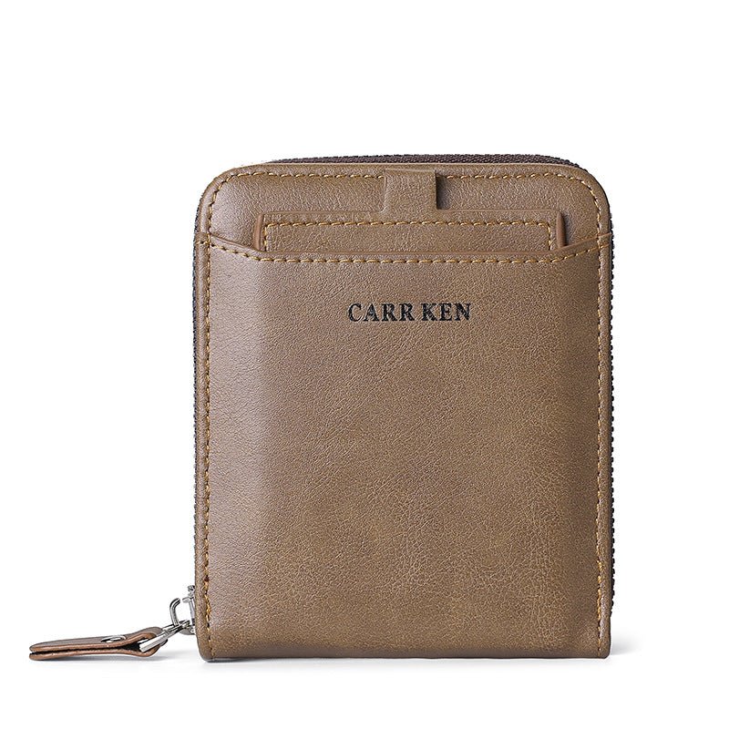 Men's Short Casual Fashion Zipper Wallet - SUPERNEOVONAMy Store 4
