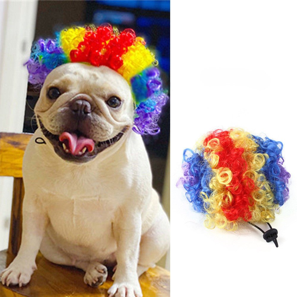 Halloween Christmas Wig Pet Hair Accessories - SUPERNEOVONAMy Store 4