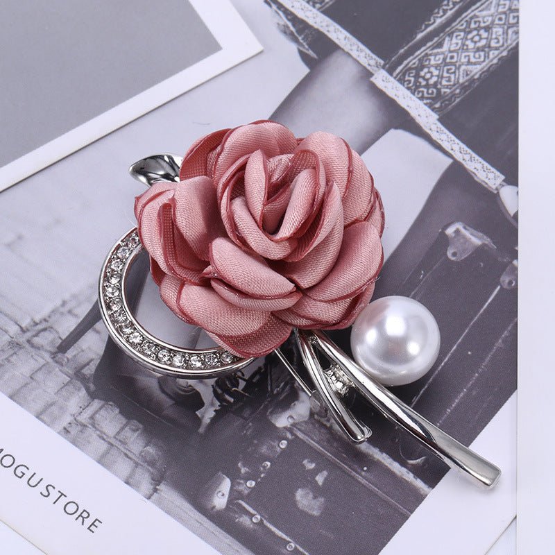 Fashion Clothing Accessories Rose Brooch - SUPERNEOVONAMy Store 4