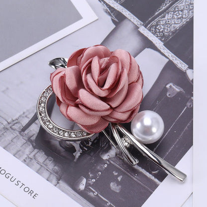 Fashion Clothing Accessories Rose Brooch - SUPERNEOVONAMy Store 4