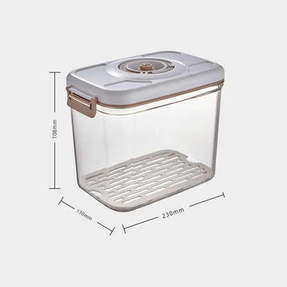 Food Vacuum Storage Box transparent container - SUPERNEOVONASUPERNEOVONA