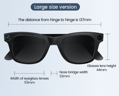 AI Camera Smart Glasses - SUPERNEOVONASUPERNEOVONA