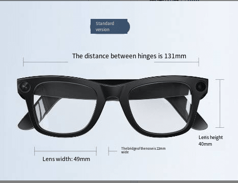 AI Camera Smart Glasses - SUPERNEOVONASUPERNEOVONA