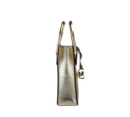 Michael Kors Mercer XS Pale Gold North South Crossbody Bag - SUPERNEOVONASUPERNEOVONA
