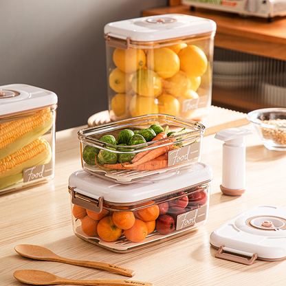 Food Vacuum Storage Box transparent container - SUPERNEOVONASUPERNEOVONA