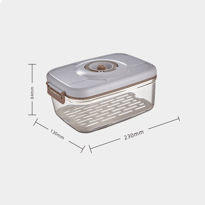Food Vacuum Storage Box transparent container - SUPERNEOVONASUPERNEOVONA