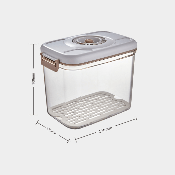 Food Vacuum Storage Box transparent container - SUPERNEOVONASUPERNEOVONA