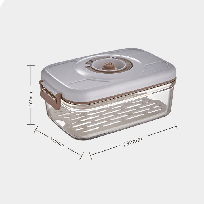 Food Vacuum Storage Box transparent container - SUPERNEOVONASUPERNEOVONA