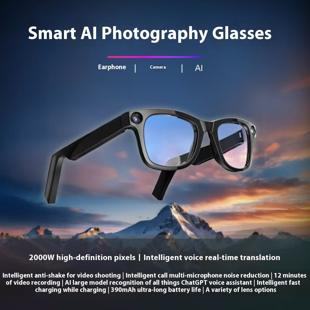 AI Camera Smart Glasses - SUPERNEOVONASUPERNEOVONA