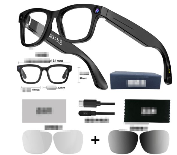 AI Camera Smart Glasses - SUPERNEOVONASUPERNEOVONA