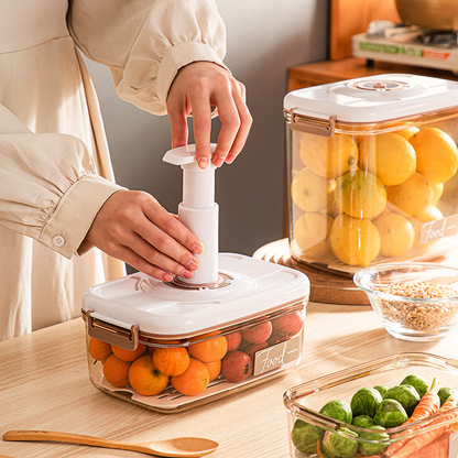 Food Vacuum Storage Box transparent container - SUPERNEOVONASUPERNEOVONA
