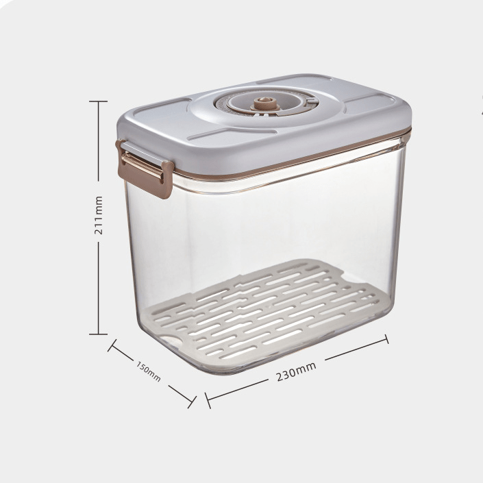 Food Vacuum Storage Box transparent container - SUPERNEOVONASUPERNEOVONA