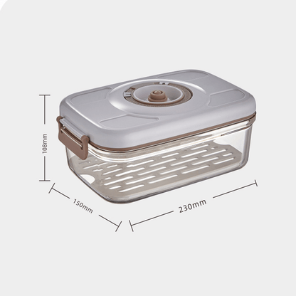 Food Vacuum Storage Box transparent container - SUPERNEOVONASUPERNEOVONA